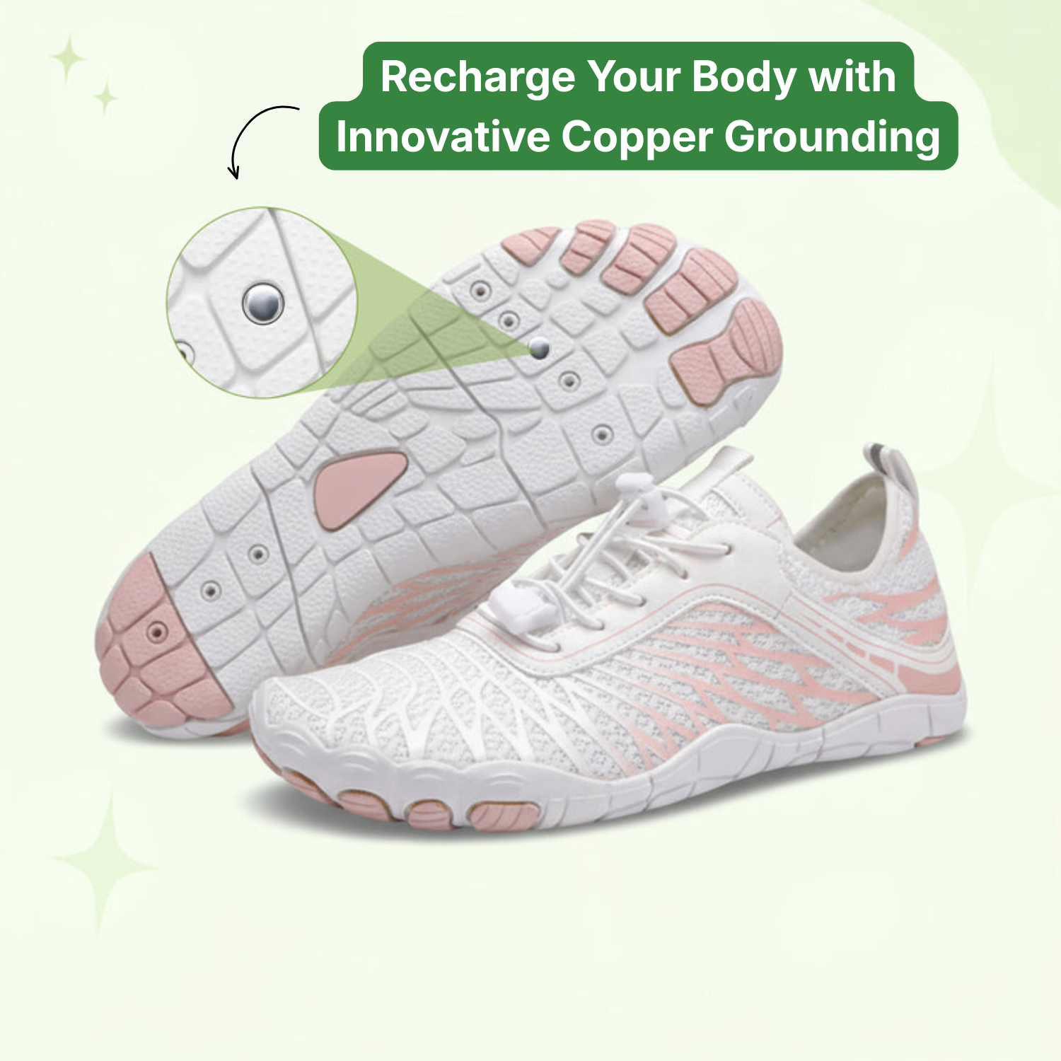 RootSole™- Skin Pro with Copper Grounding Allround Barefoot Shoes